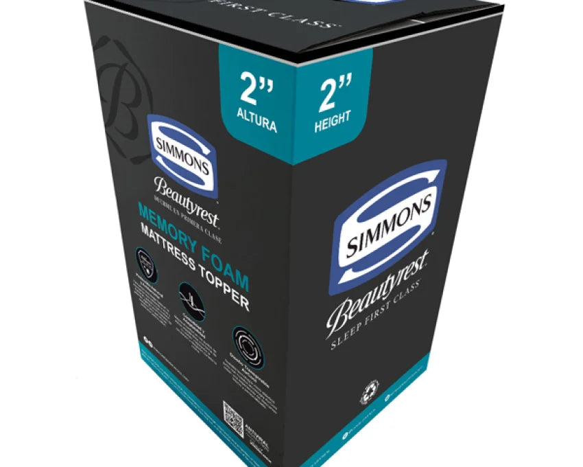 Mattress Topper Beautyrest Memory Foam Simmons